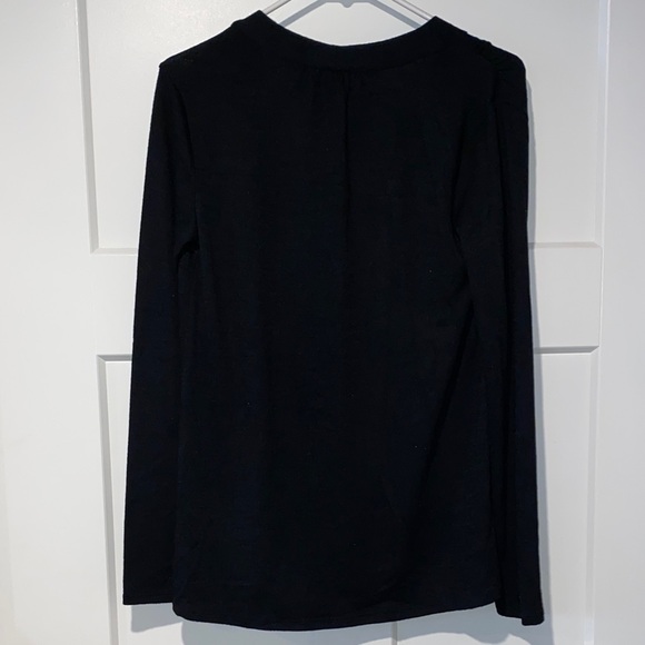 EUC Banana Republic Black Open Front Cardigan XS - Picture 3 of 5
